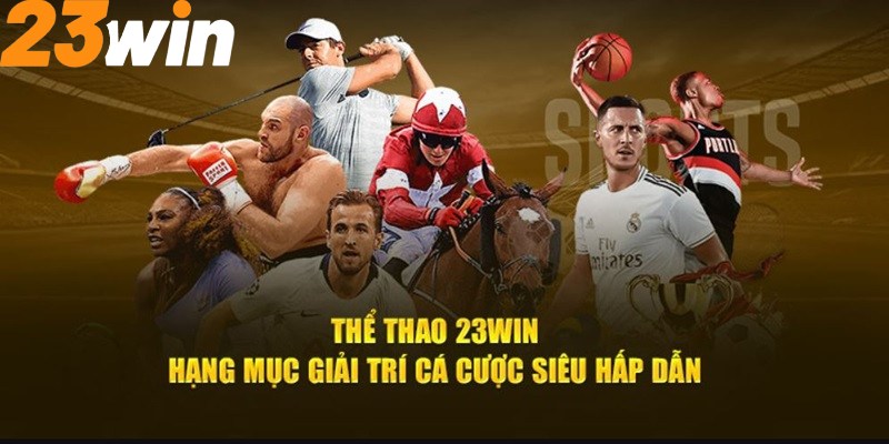 Một số bộ môn hấp dẫn nhất chỉ có tại thể thao 23win