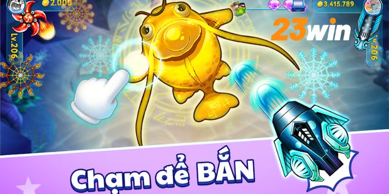 Hướng dẫn tham gia bắn cá xèng tại 23WIN chỉ với 4 bước đơn giản